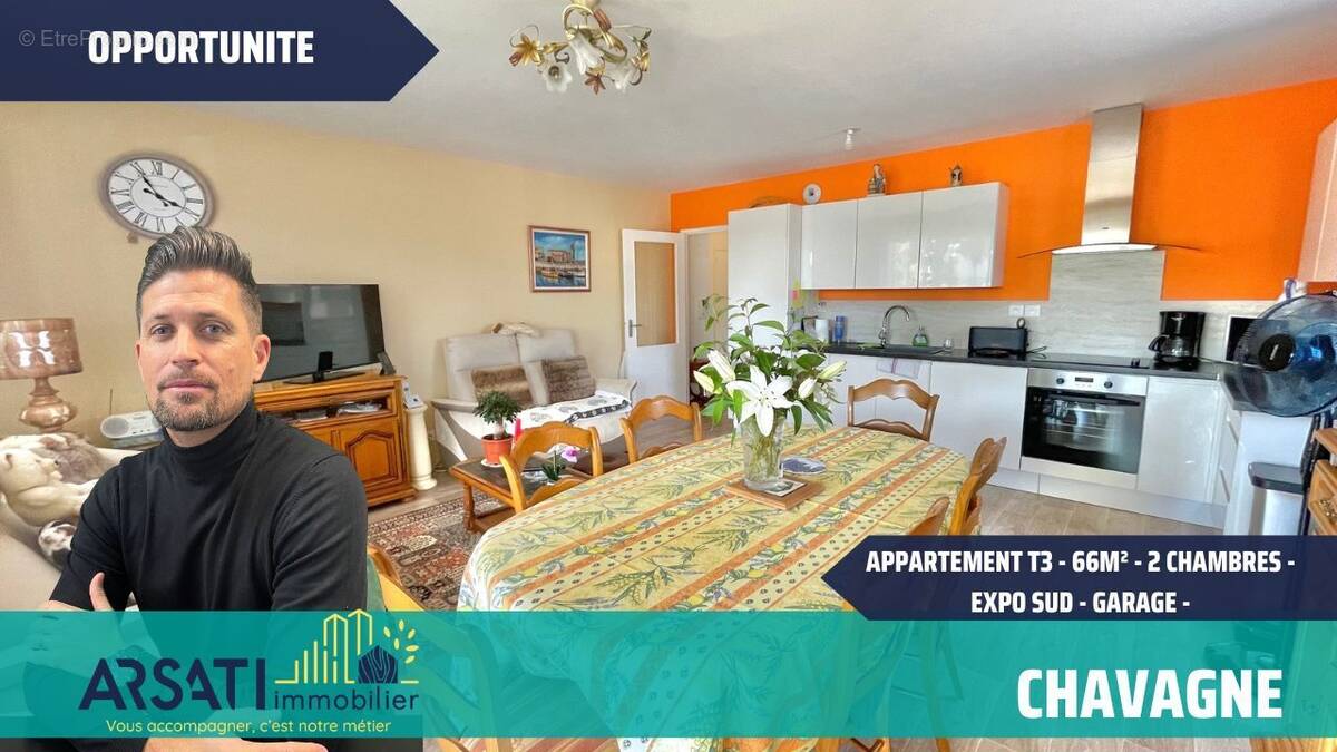 Appartement à CHAVAGNE