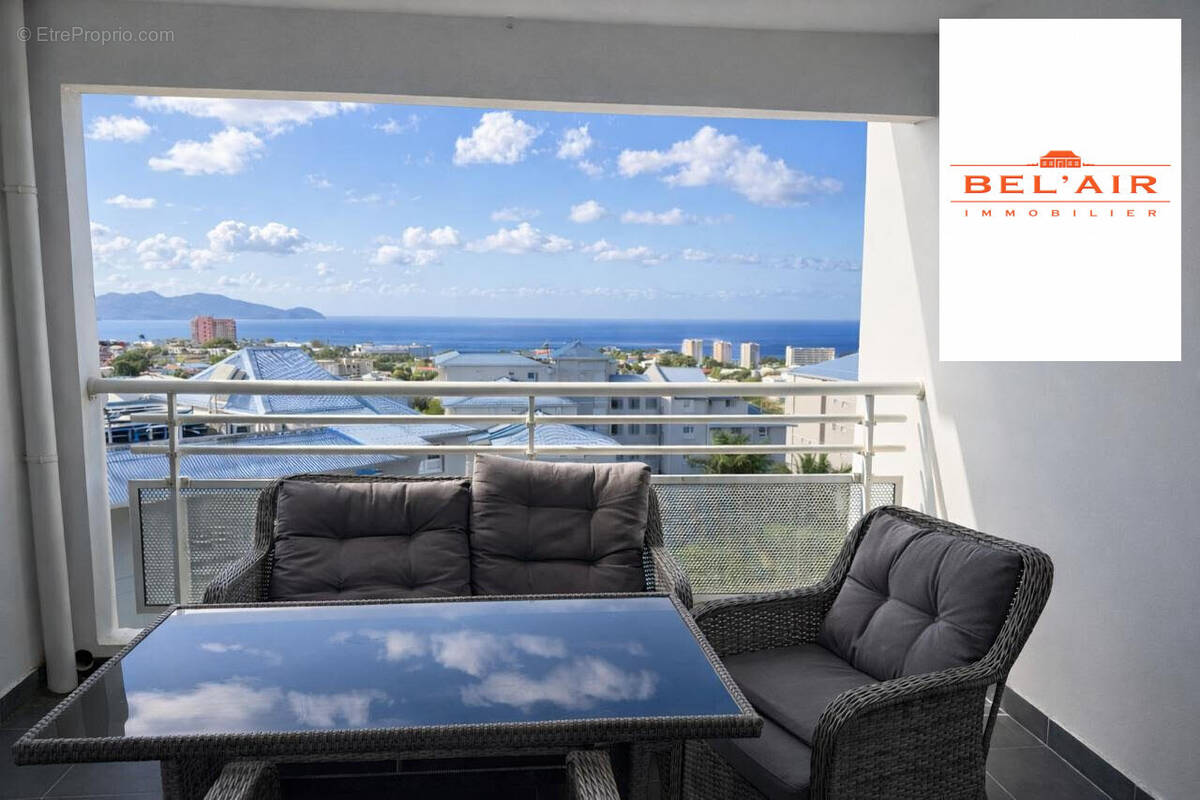 Terrasse vue mer - Appartement à SCHOELCHER