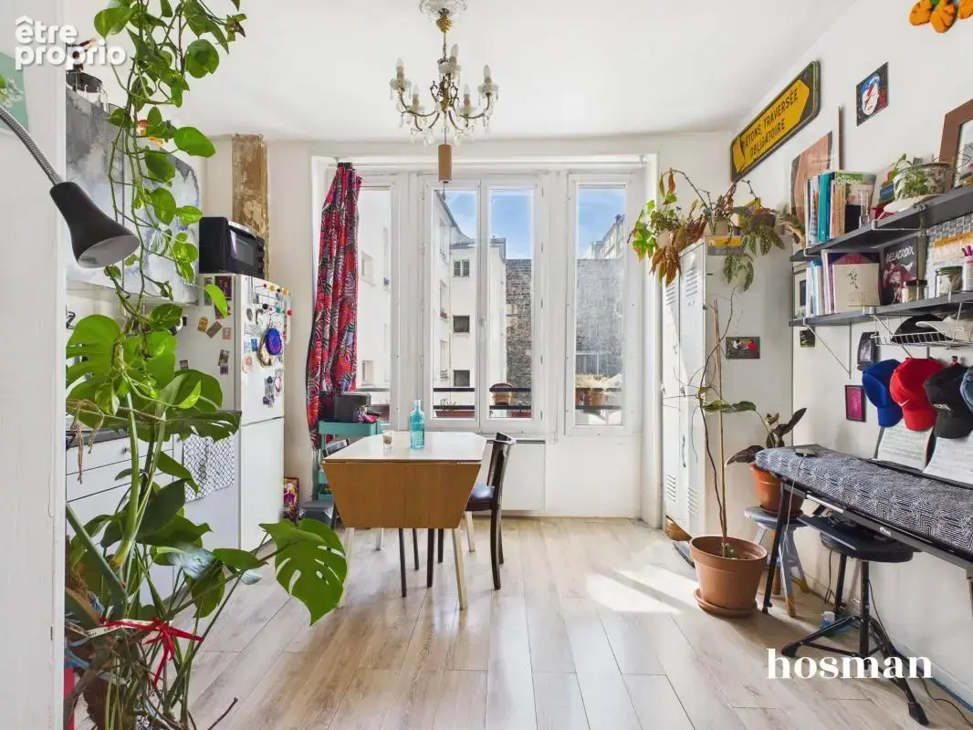 Coup de coeur! 2 pièces traversant & lumineux, 26m² - Rue Doudeauville, Paris 18 - photo 2