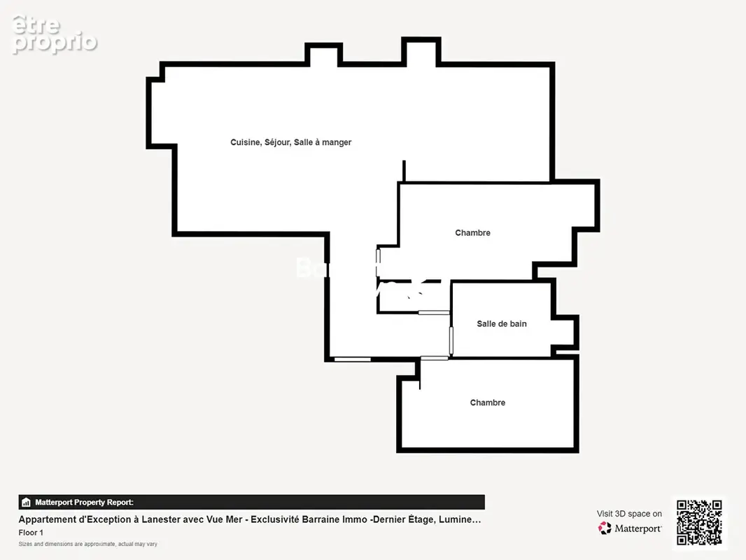 Appartement d'Exception à Lanester avec Vue Mer - Garage et place de parking-Exclusivité Barraine Immo -Dernier Étage, Lumineux  - photo 19