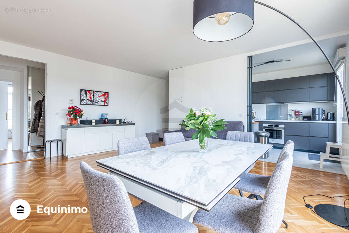 Appartement de 91m2, lumineux et traversant, avec terrasse de 18,50m2, situé rue Jean Walter - photo 3