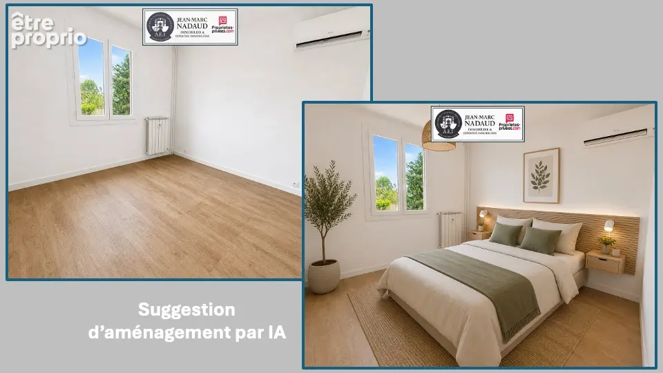 3 pièces entièrement rénové  clim+ garage + cave, tout à pied' - photo 9