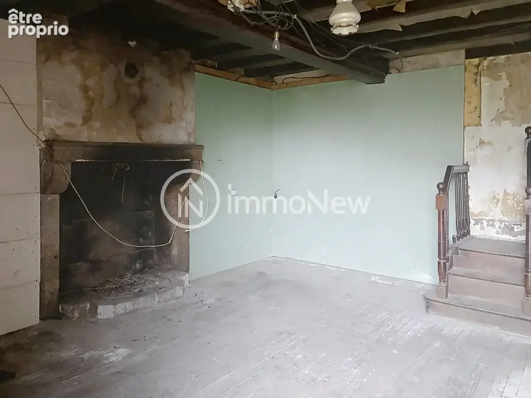 Maison a renover 70m2  sur terrain de 2 hectares environ avec ruisseau et puit - photo 4