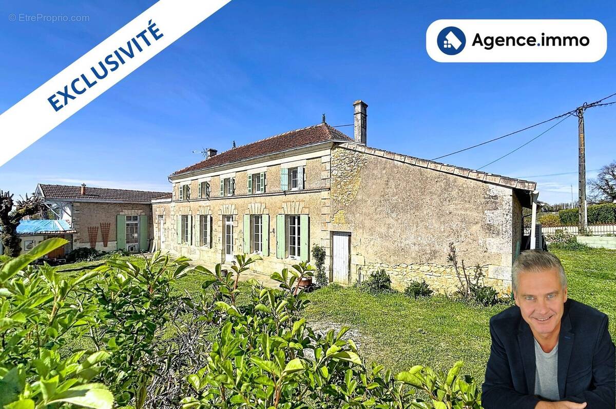 Maison à SAINT-BONNET-SUR-GIRONDE