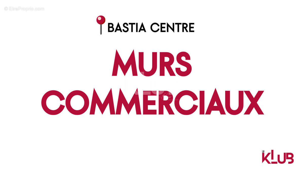 Commerce à BASTIA