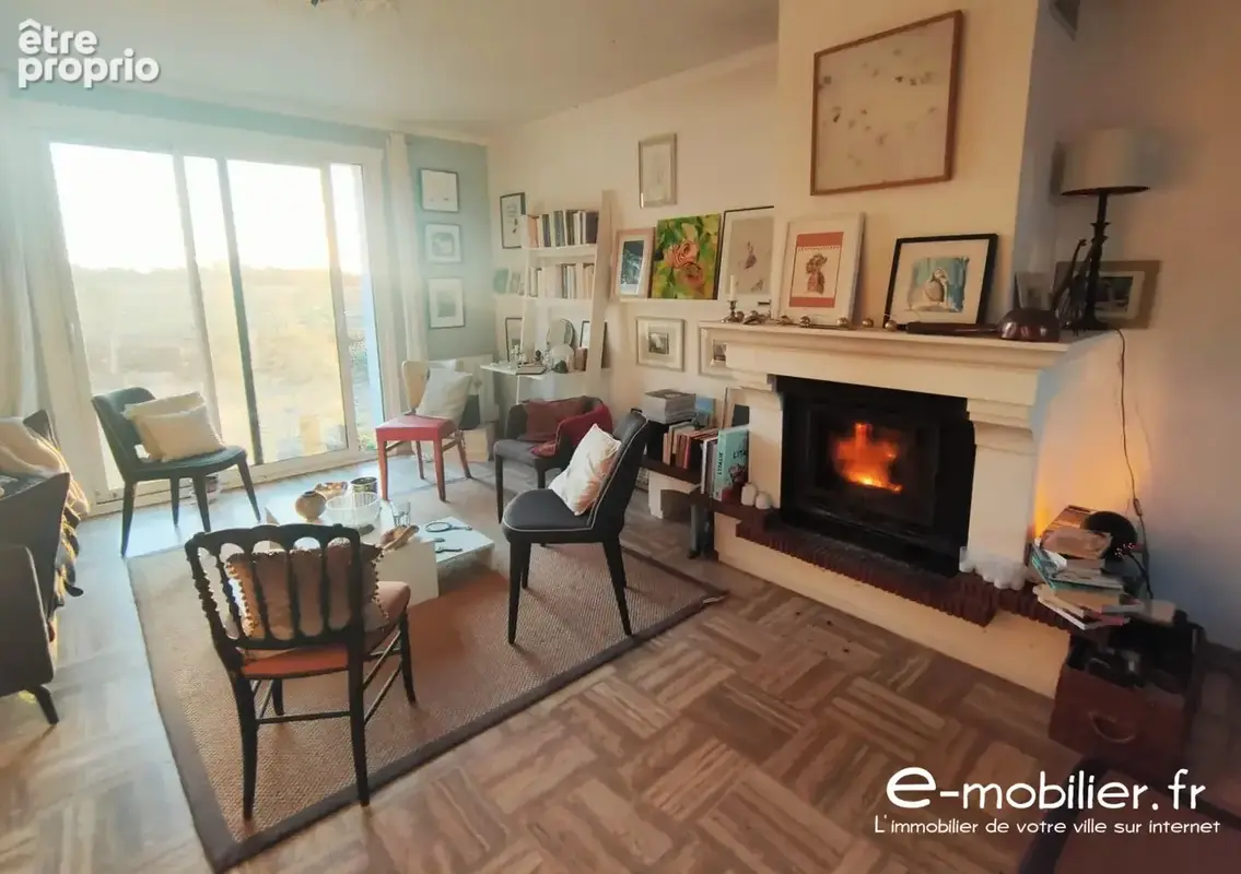 Séjour au coin du feu