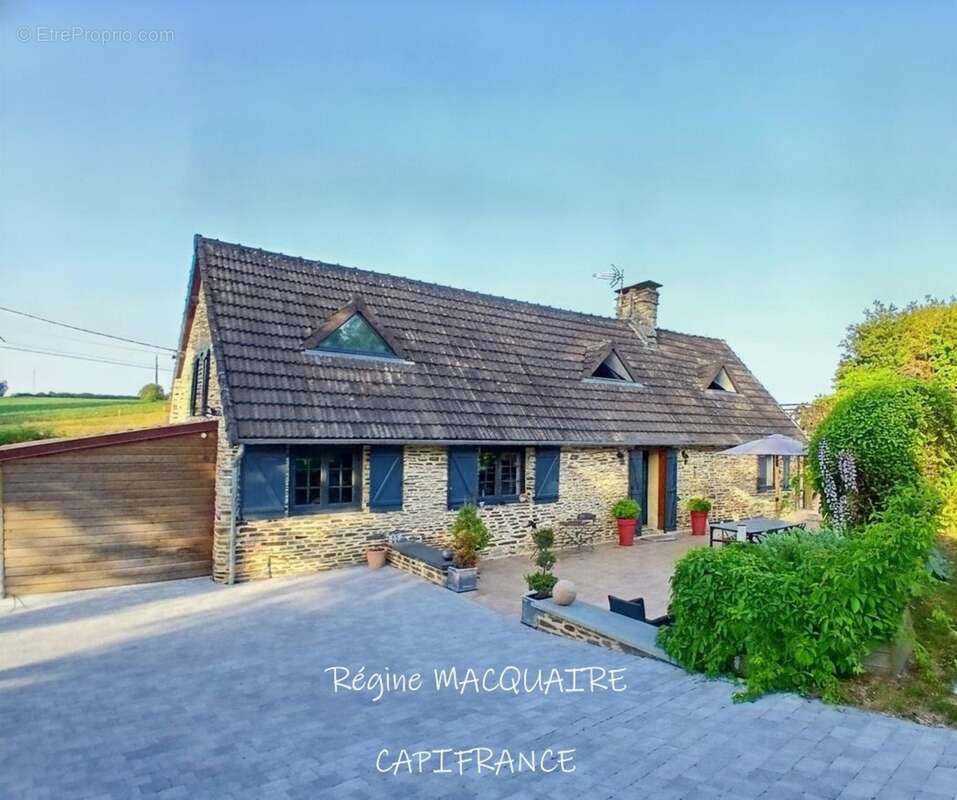 Elégante longère rénovée – 116 m² env– 3 chambres – Extérieurs raffinés -  Rareté & coup de cœur – Secteur Villers‑Bocage - photo 2