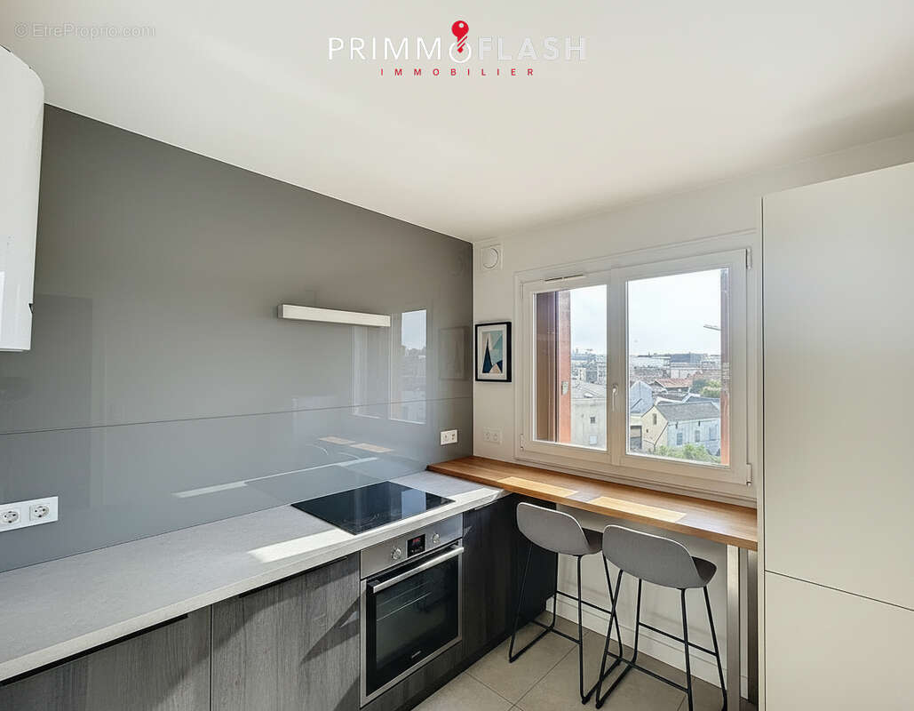 AUBERVILLIERS -  Studio - 26,82 m² - photo 6