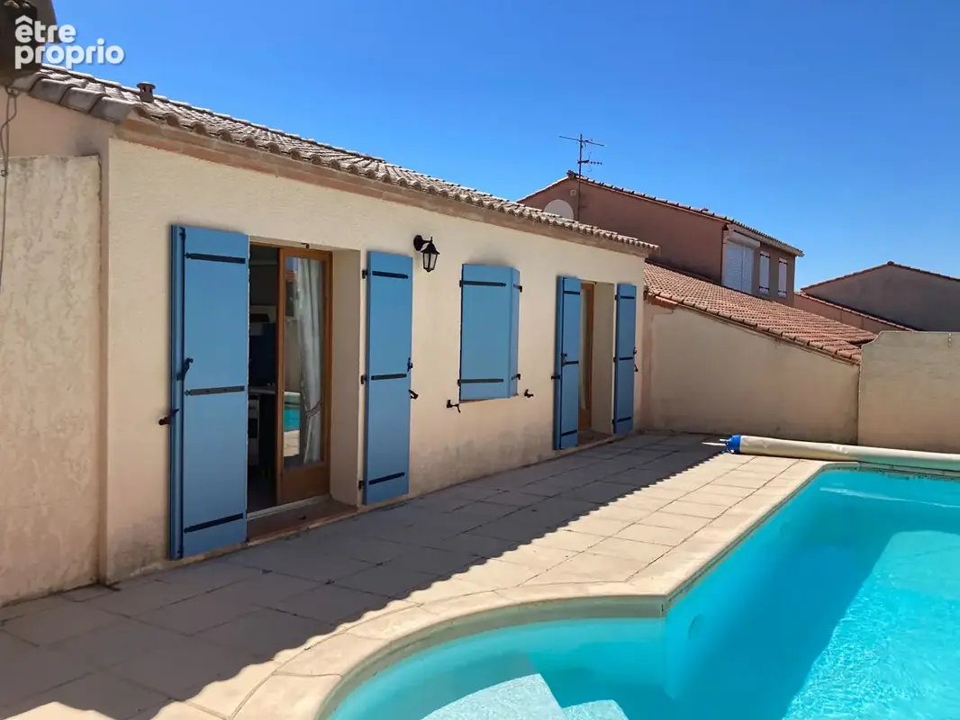 Canet maison T3 de plain pied avec piscine - photo 2