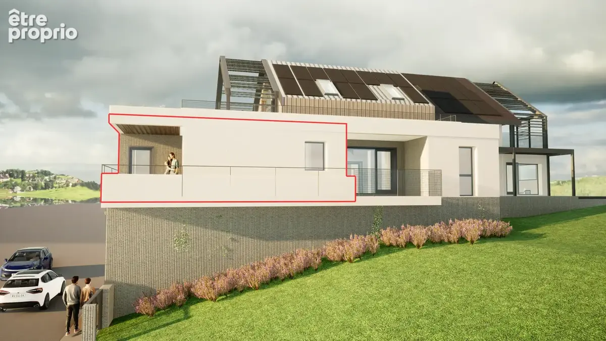 MOUXY - VEFA T4 92,14m2 avec deux terrasses - résidence neuve - photo 5