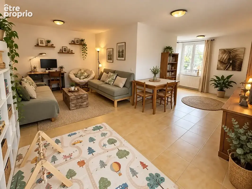 Appartement T3 vendu loué  91,46 m²  investissement rentable  Oberhergheim - photo 2