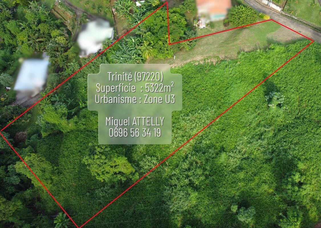 Terrain à LA TRINITE