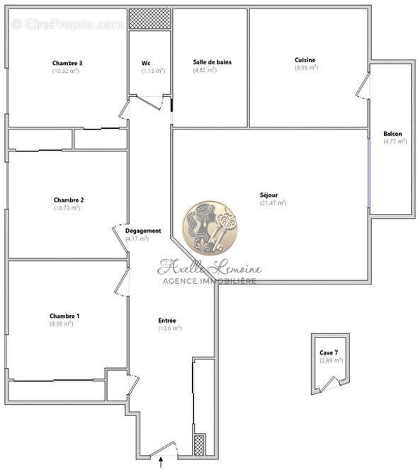 Appartement à TASSIN-LA-DEMI-LUNE