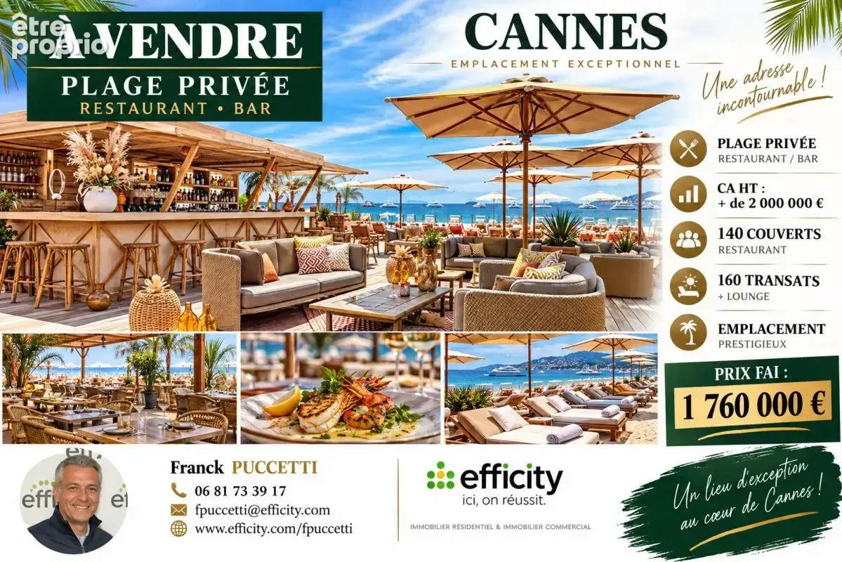 Commerce à CANNES