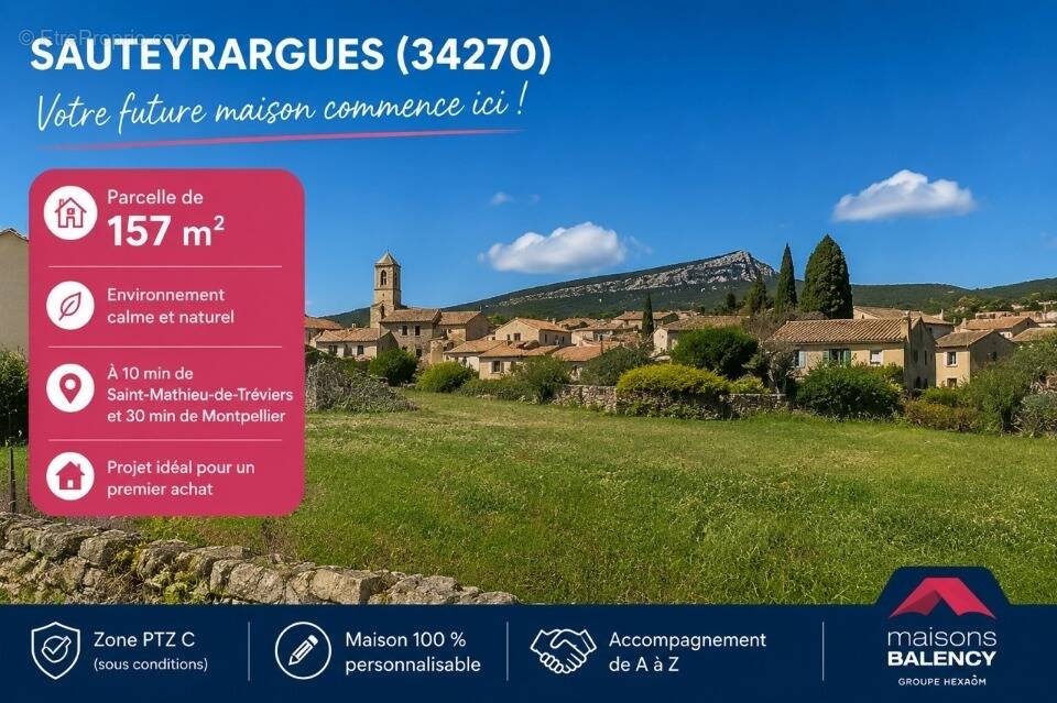 Terrain à SAUTEYRARGUES