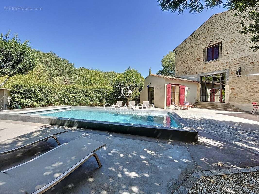 Renovation contemporaine - terrain - piscine - photo 12