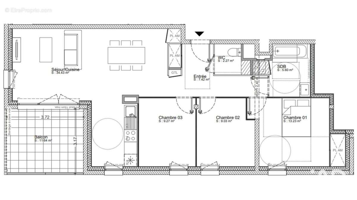 Photo 4 - Appartement à COURNON-D'AUVERGNE