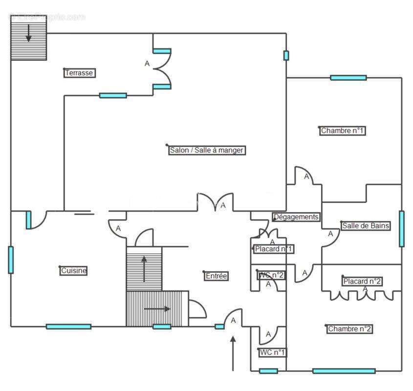 3%.COM - EXCLUSIVITÉ à VENDENHEIM, maison d'architecte 160m2 - photo 11