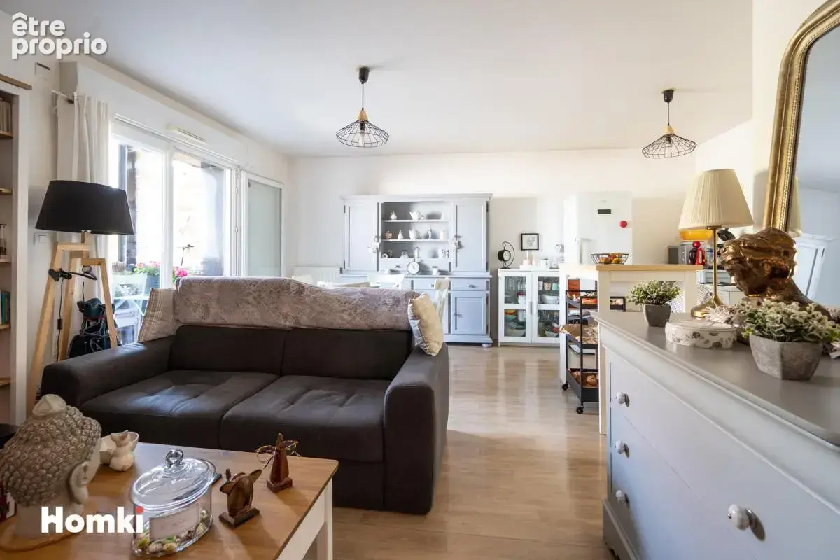 T3 à vendre Nantes Zola / Corps de Garde – Appartement 63 m² lumineux avec loggia, garage, sans vis-à-vis - photo 2