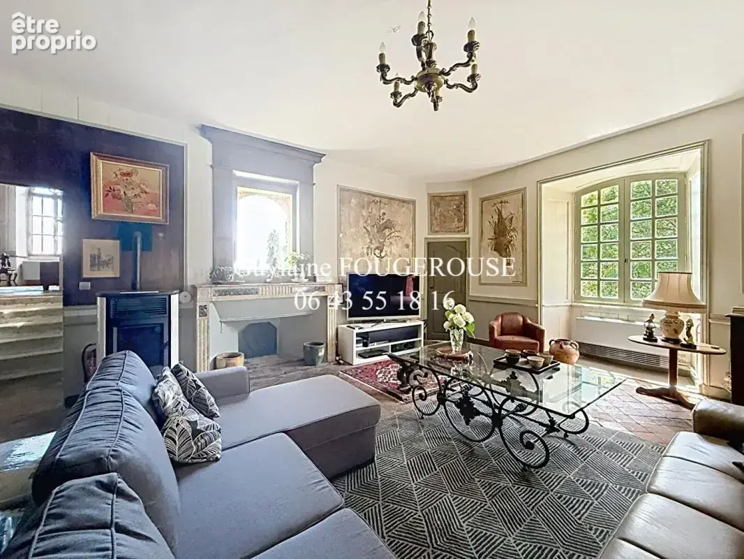 Prestige Aile d'un château Plus d'un hectare de terrain - photo 6