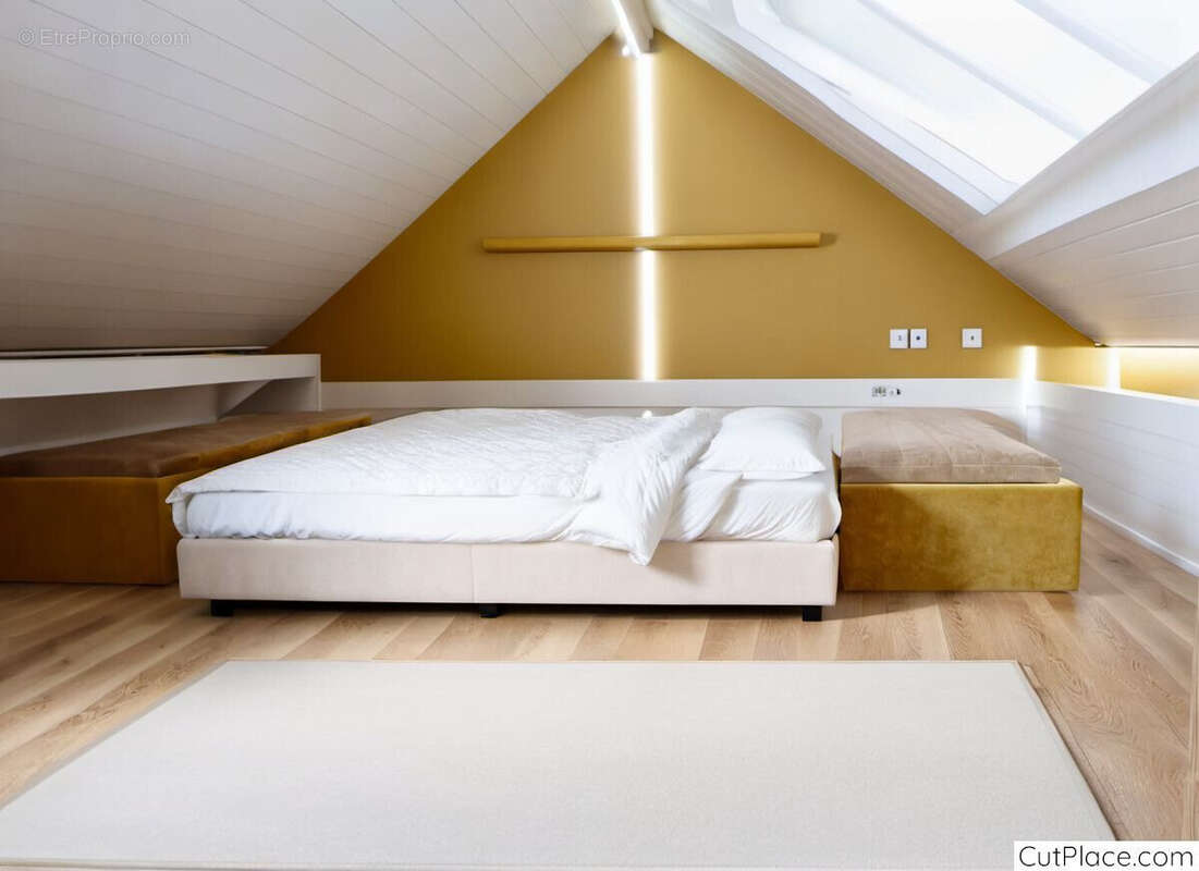                  Espace nuit - Appartement à SAINT-NAZAIRE