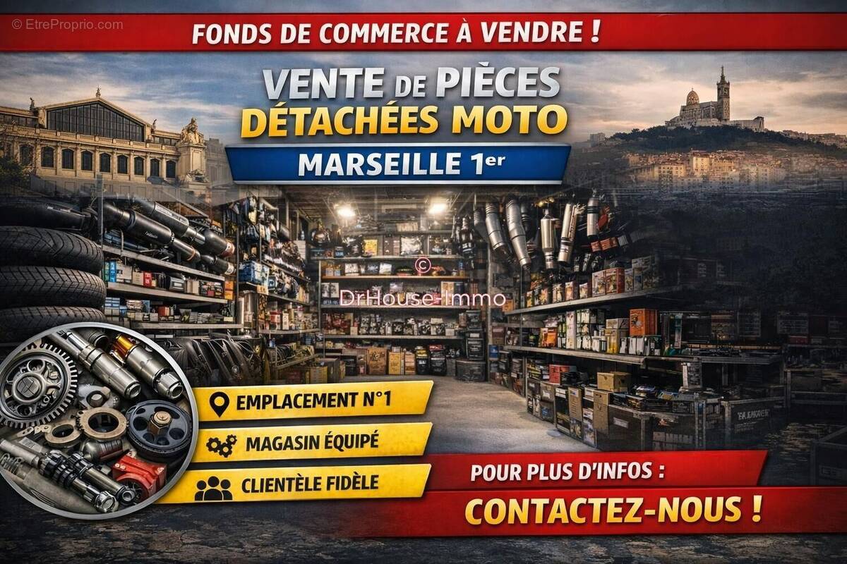 Commerce à MARSEILLE-1E