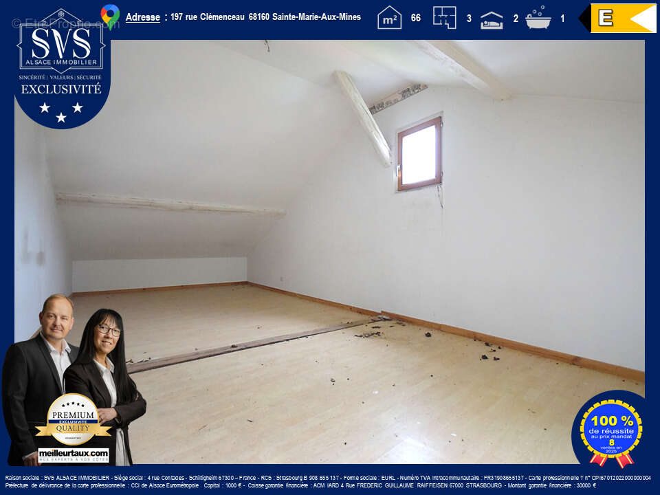 Appartement à SAINTE-MARIE-AUX-MINES