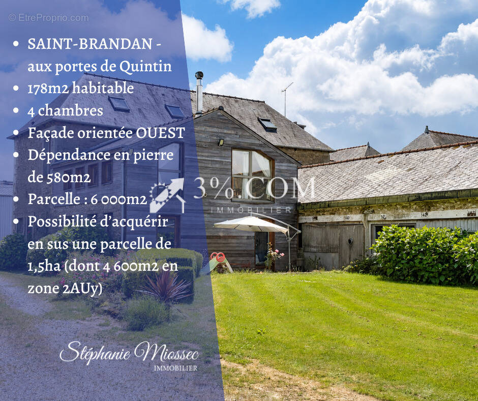 Maison à SAINT-BRANDAN