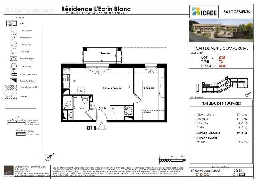 Appartement à LES ANGLES