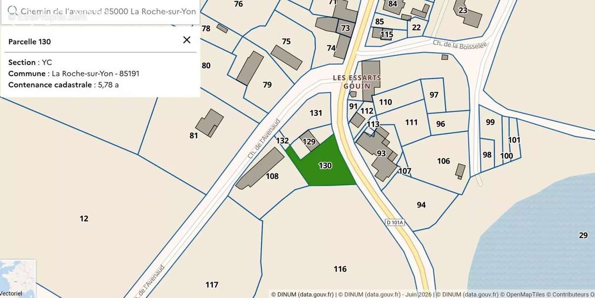 Terrain à bâtir 619 m² – La Blanchardière – La Roche-sur-Yon - photo 6