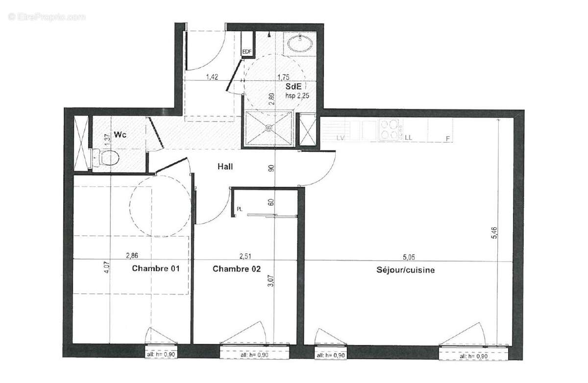 Appartement à VILLEURBANNE