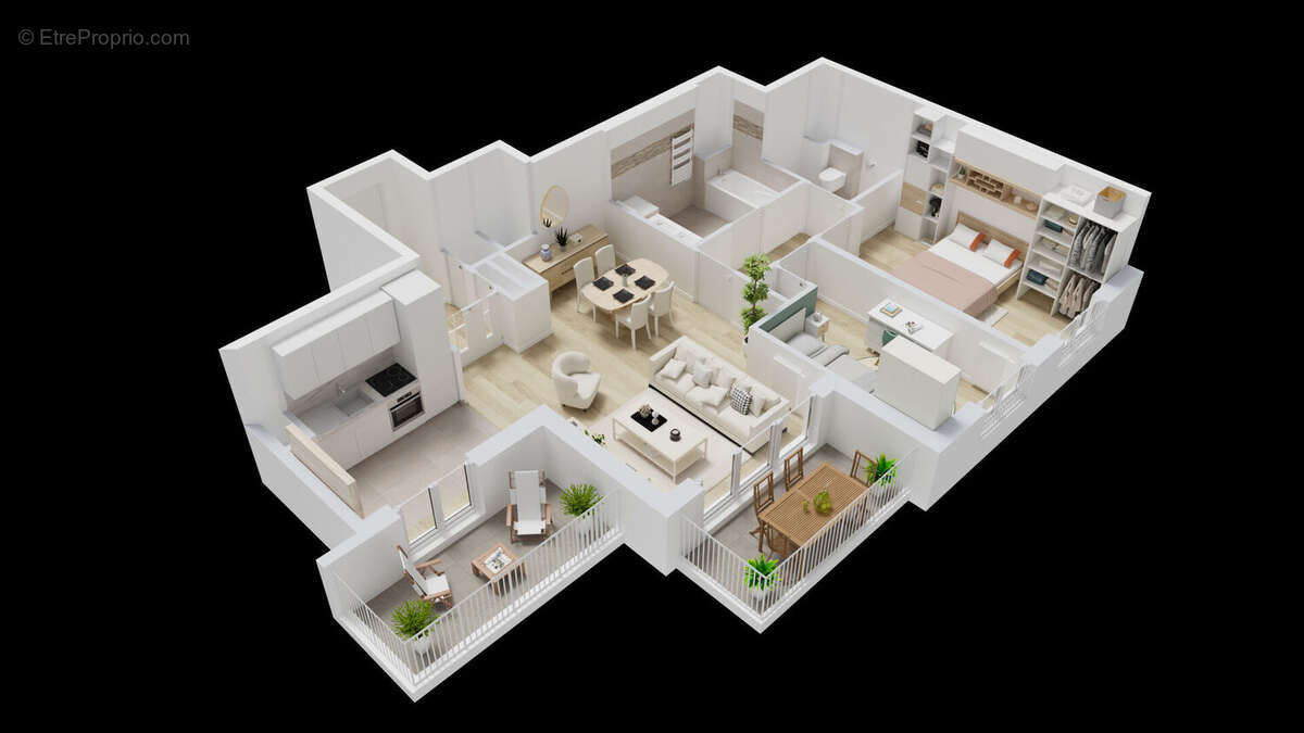 Clamart / Villa Véronica  3 pièces 65 m² - photo 8