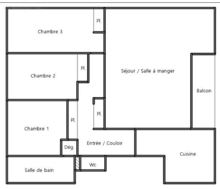 MONTMORENCY (95) A vendre Appartement de 99 m² dans résidence sécurisée avec piscine, tennis et espaces verts - photo 14