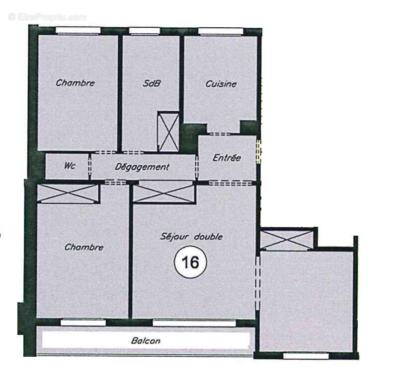 Appartement à AULNAY-SOUS-BOIS