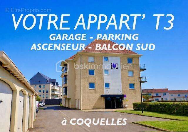 À coquelles, appart 2 chambres, garage, 2 place de parking, proche des spots ! - photo 1