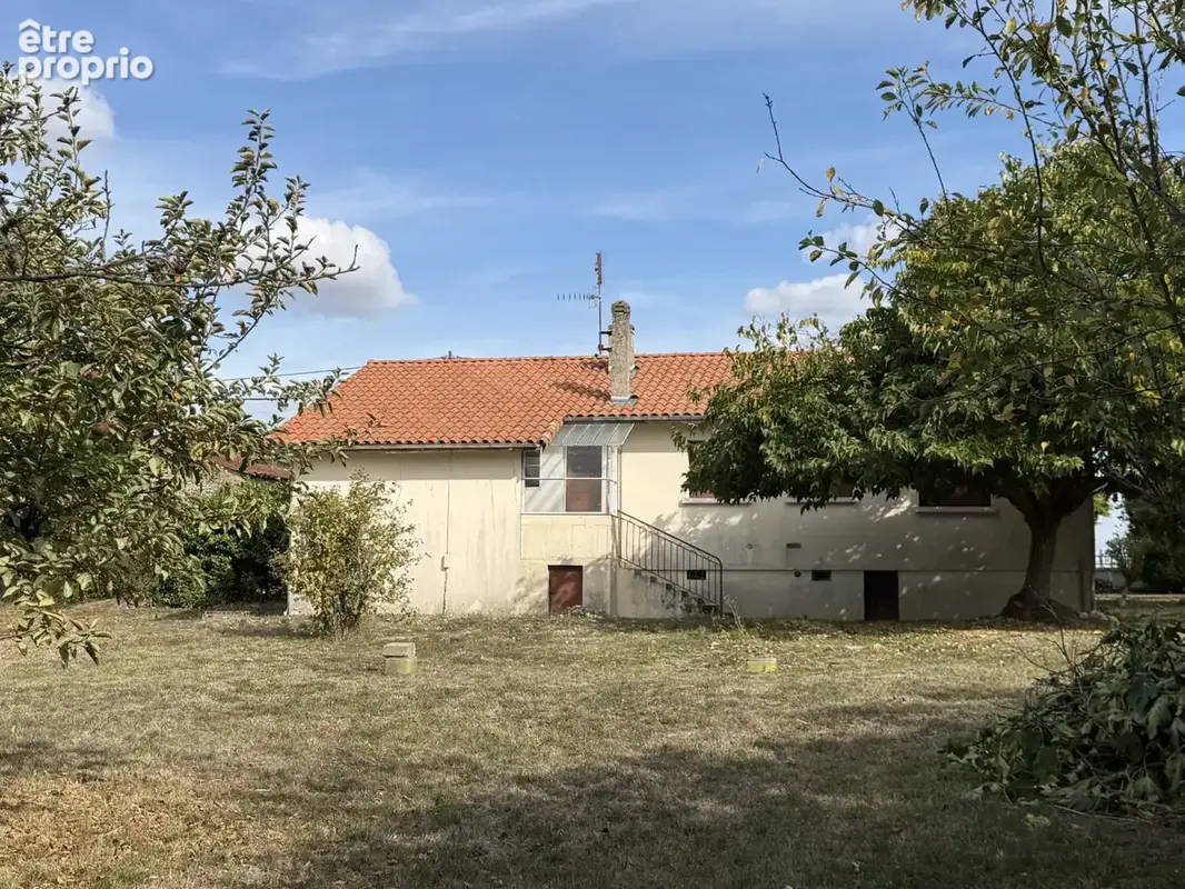 facade arriere - Maison à RIBERAC