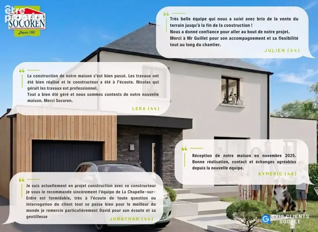 Terrain à bâtir de 255 m² à SAINT-PHILBERT-DE-GRAND-LIEU (44) - photo 2