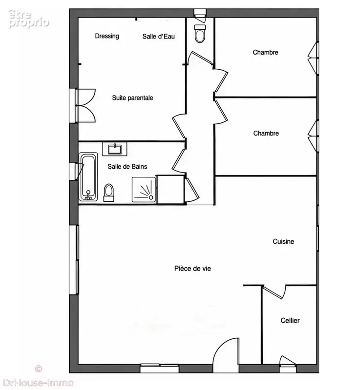 Maison 5 pièces 107 m² à vendre à Arsac (33460) - photo 8