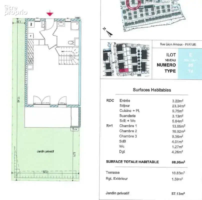 Pertuis proche toutes commodités villa récente avec terrasse jardin 3 chambres parking - photo 25