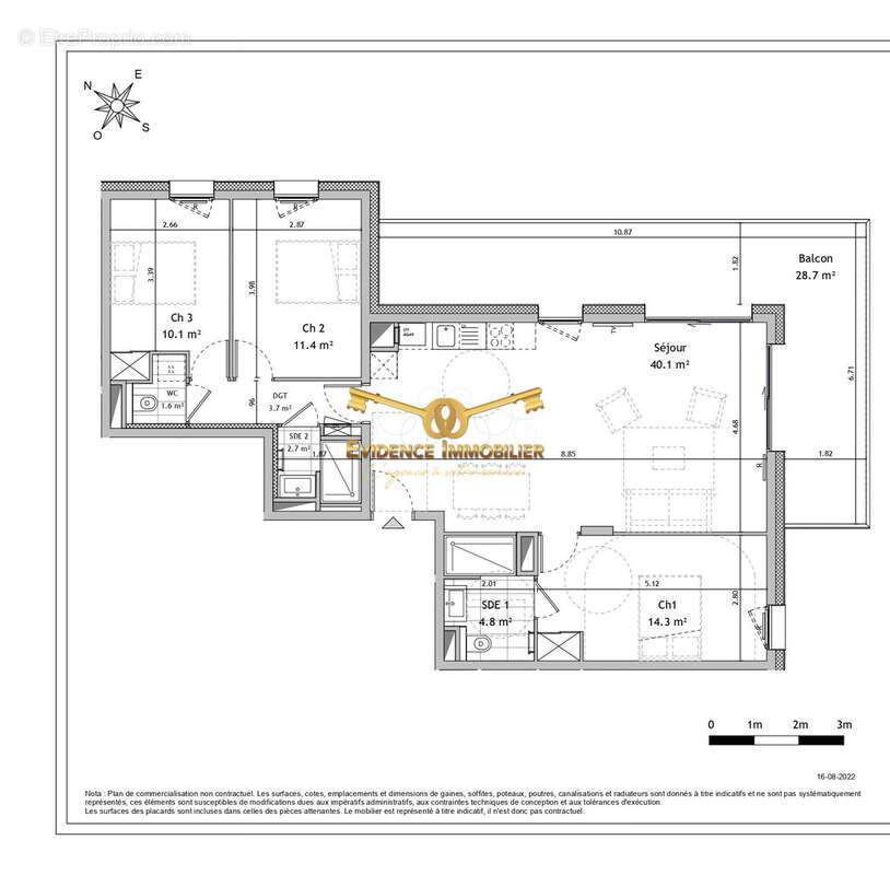 Appartement à AIGUEBLANCHE