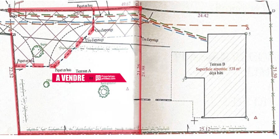 Terrain à ENTRAIGUES-SUR-LA-SORGUE