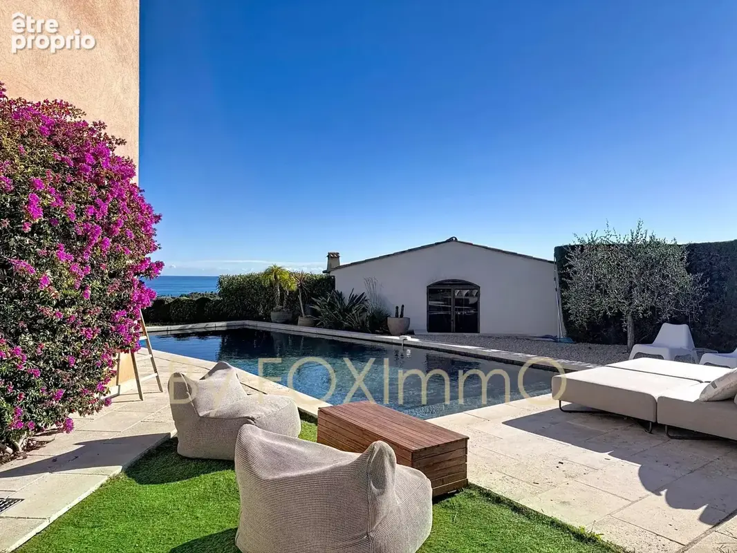 Villa vue mer sur la cote d azur, 4 chambres , piscine ,  jardin , residence securisé - photo 18