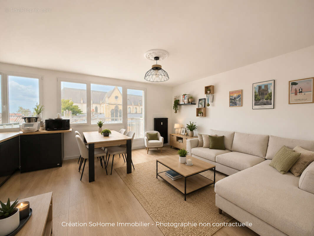 Appartement t5 - centre ville - photo 2