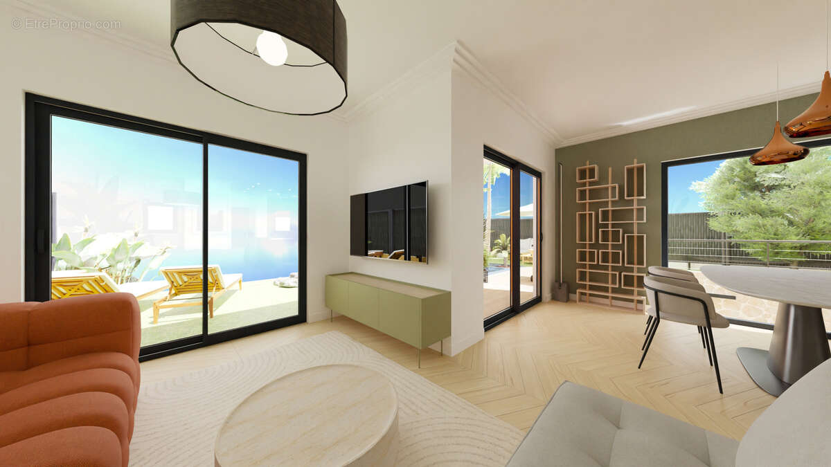 Menton garavan - appartement villa 93 m2 - piscine - jardin - parking - photo 8