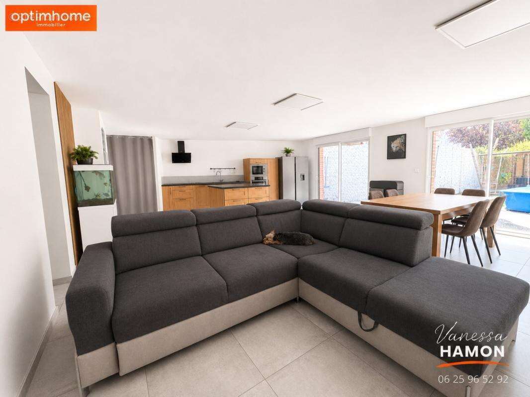 Flines-les-raches - maison - 125m² - 4 chambres - parcelle 251m² - photo 8