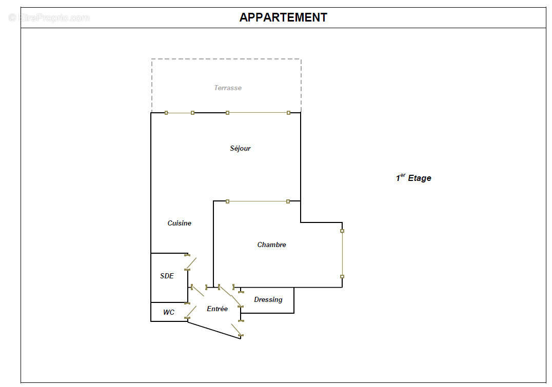 Splendide 2 pp de 48,67 m2 face mer - port deauville - photo 15