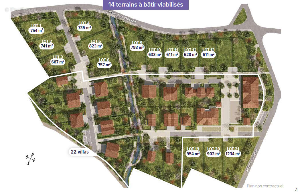Terrain à SEIGNOSSE
