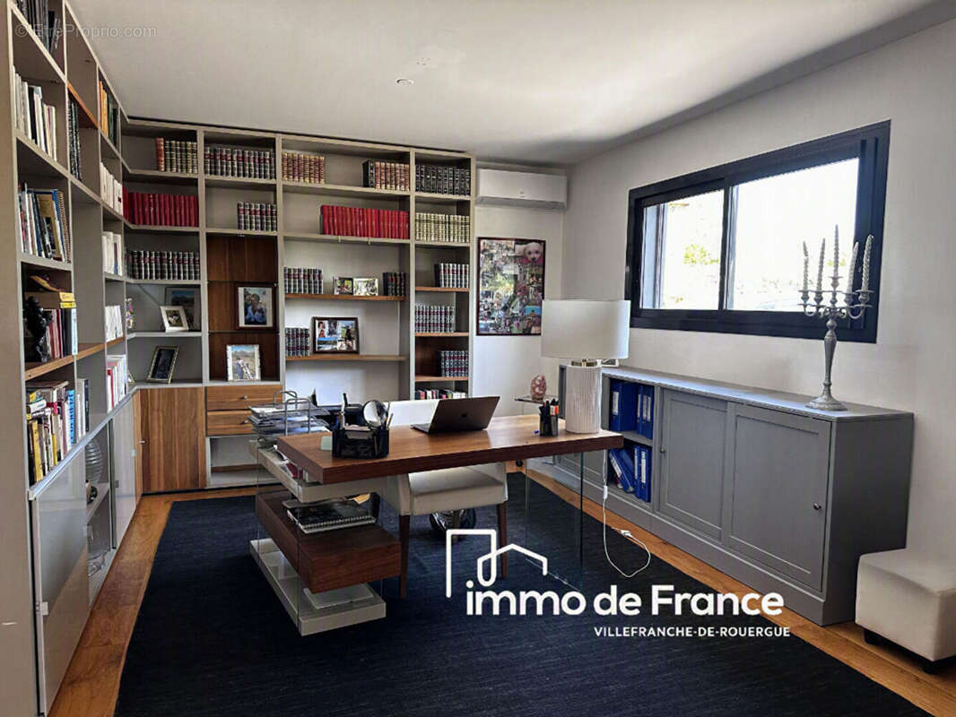 Vente viager occupé : dans un bel environnement de campagne maison d'architecte 149 m² avec piscine sur 3113 m² de terrain - photo 6