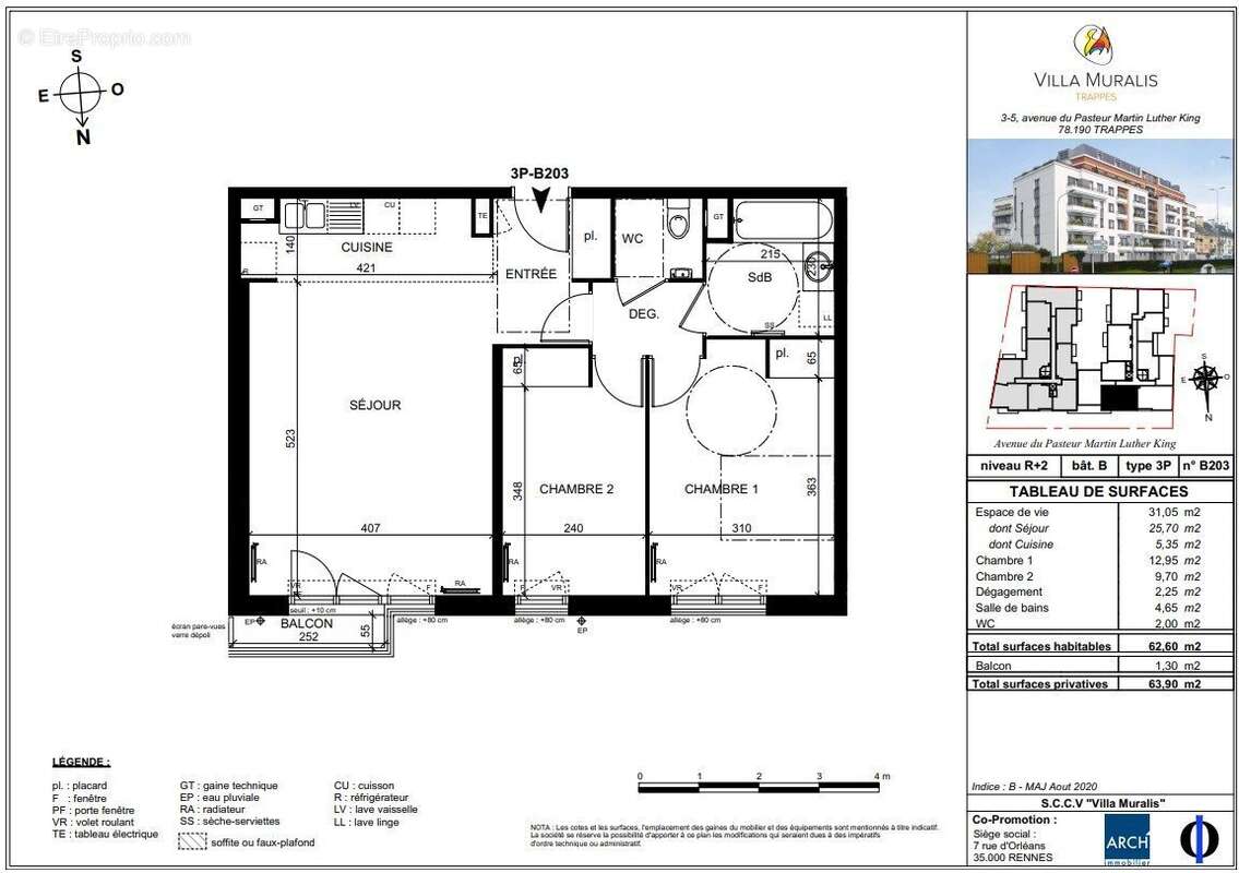 Appartement à TRAPPES