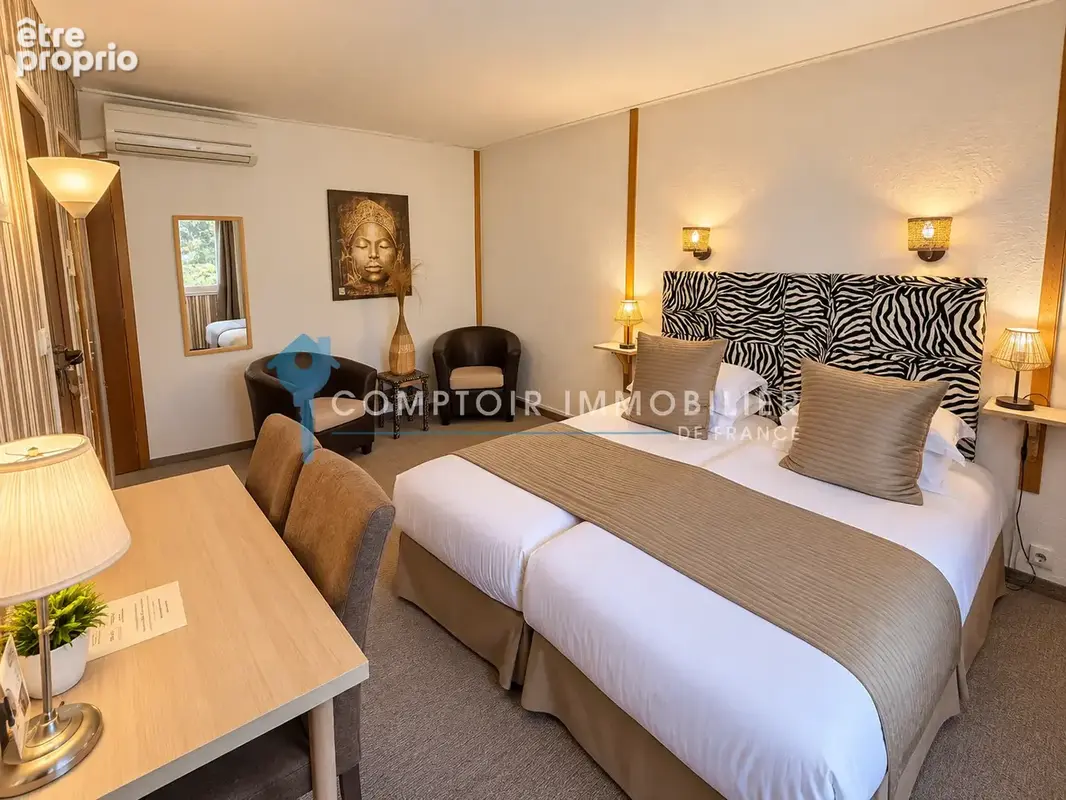 En exclusivité   hôtel-restaurant de charme   murs & fonds   entre nîmes et alès - photo 12